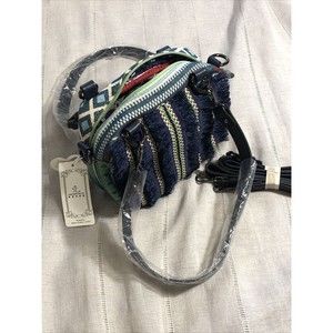 Embroidered GYPSY TRIBAL BOHO  ETHNIC Shoulder Or Crossbody Purse Colorful  NWT